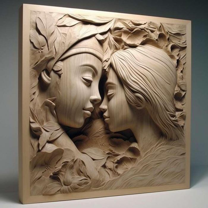 نموذج ثلاثي الأبعاد لآلة CNC 3D Art 